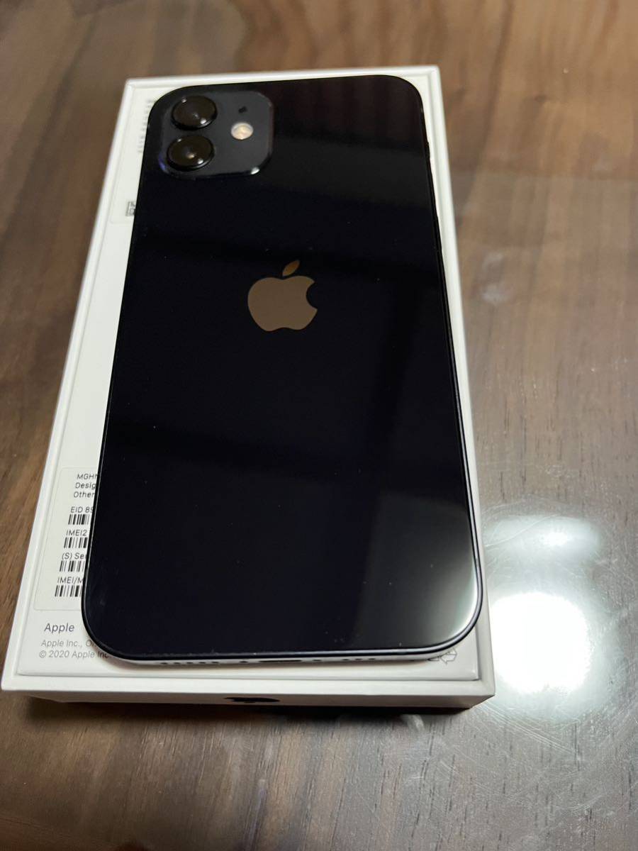 カメラ Apple iPhone 12 64GB ブラック SIMフリーMGHN3J/A BEyFg