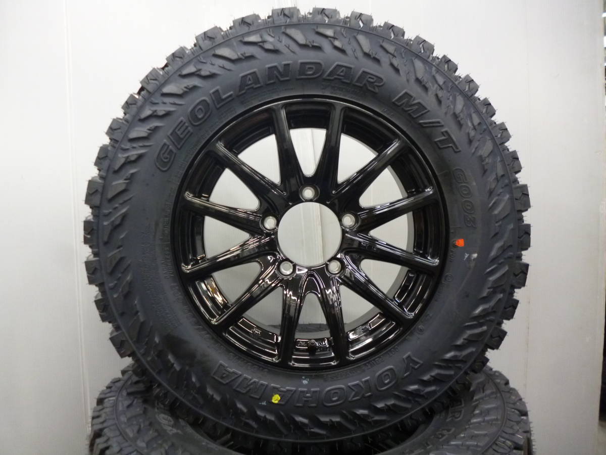 ヨコハマジオランダーＭ／Ｔ★6.50R16ゴツゴツセット★ジムニーJA11 JA12 JB23 JB64 175/80R16サイズアップ・リフトアップ・クロカン★G_画像2