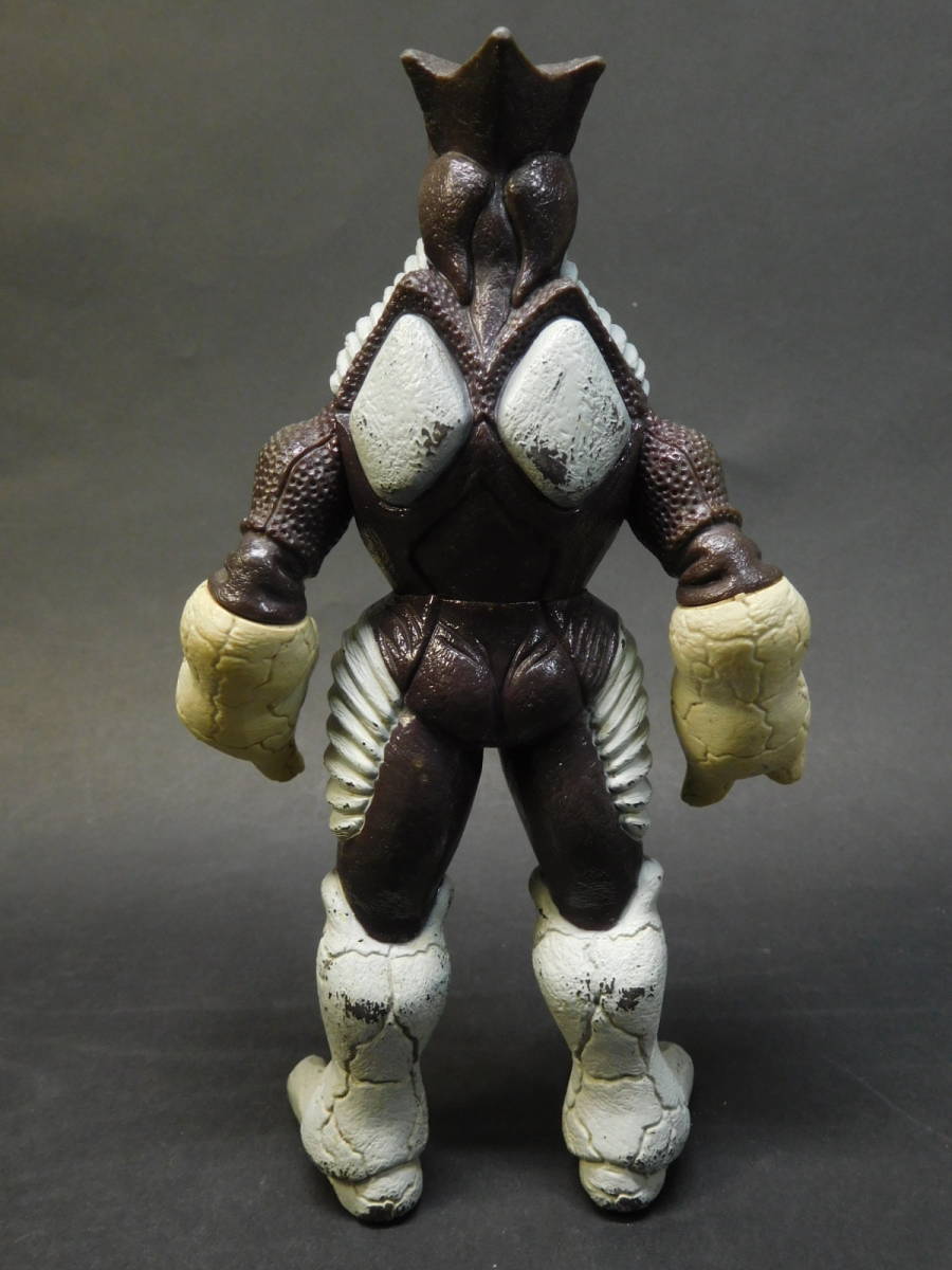 脳魂宇宙人 ザム星人 ソフビ人形 フィギュア ウルトラマンネオス 東映 1995年 バンダイ 中古品 レア 絶版 全長 約17cm_画像4