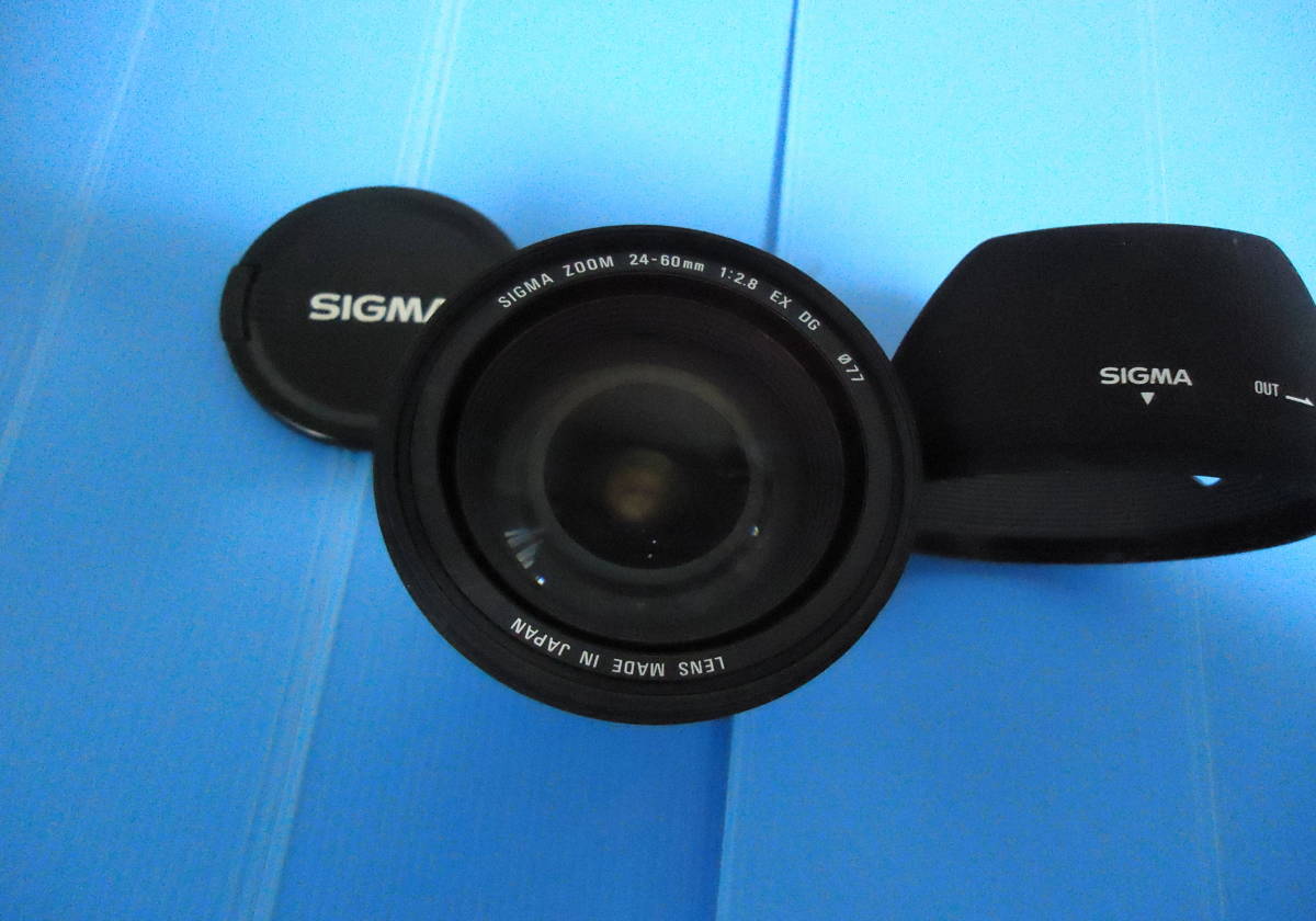 Canon EFマウント シグマ24-60mm/F2.8EX DG