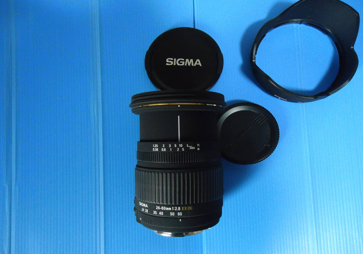 Canon EFマウント シグマ24-60mm/F2.8EX DG
