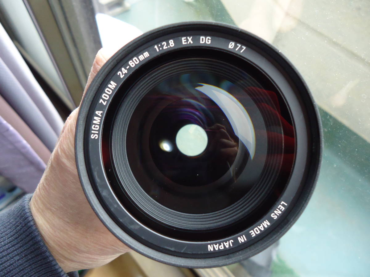 Canon EFマウント シグマ24-60mm/F2.8EX DG