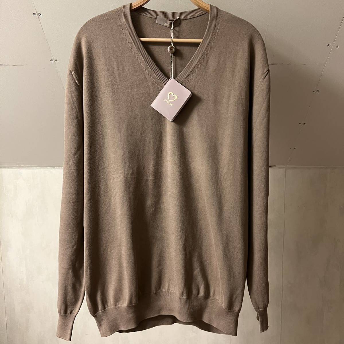 ○日本正規品○ Cruciani クルチアーニ カシミヤ シルク Vネック