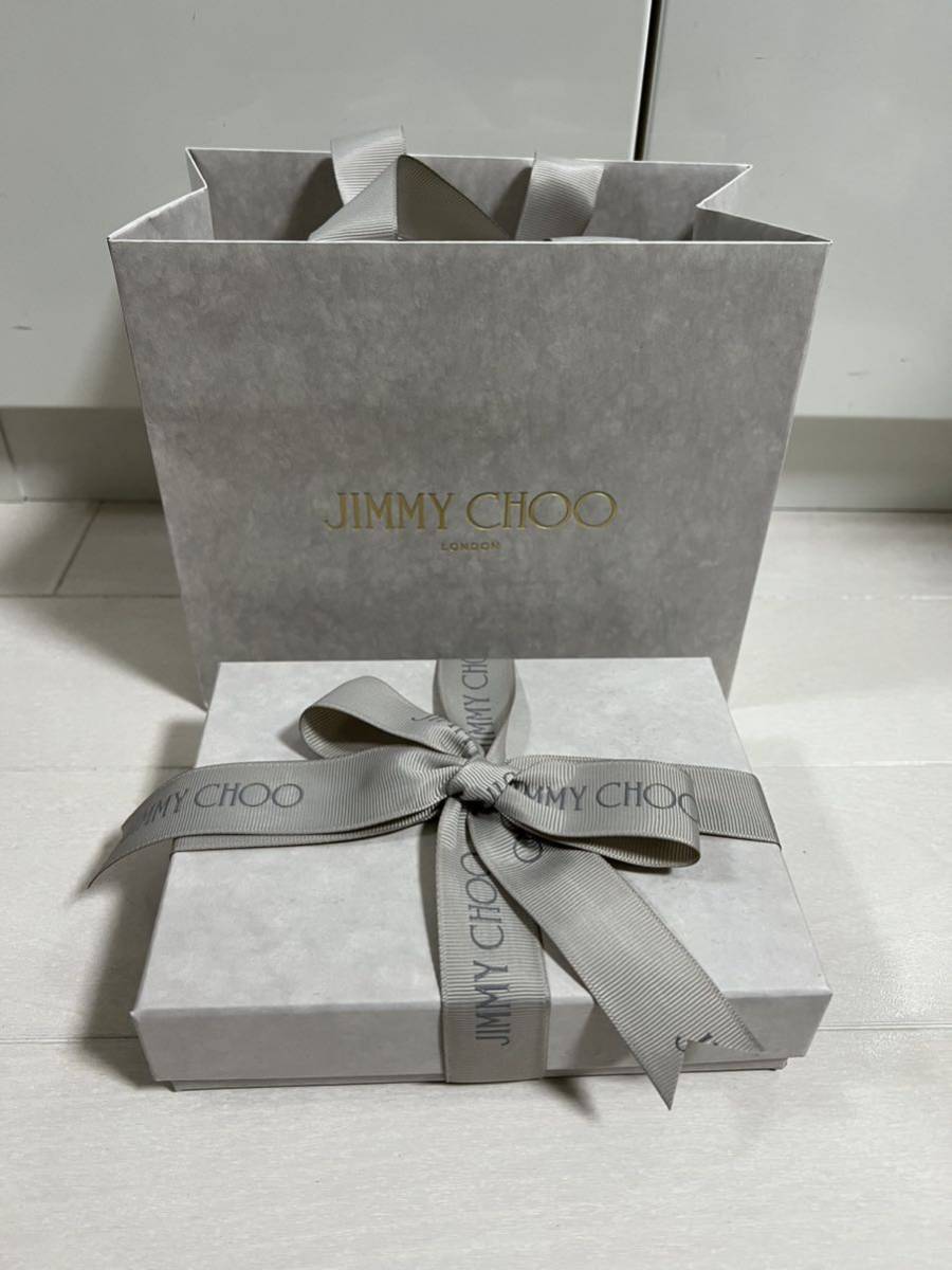 ジミーチュウ JIMMY CHOO 紙袋 ショッパー ギフトボックス　リボン付き_画像5