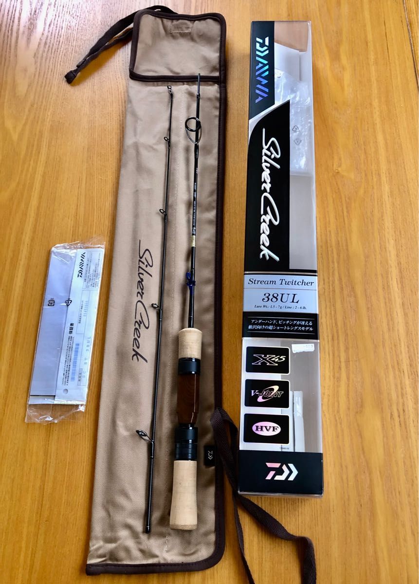 値下げ シルバークリーク DAIWA SILVER CREEK Stream Twitcher 38UL
