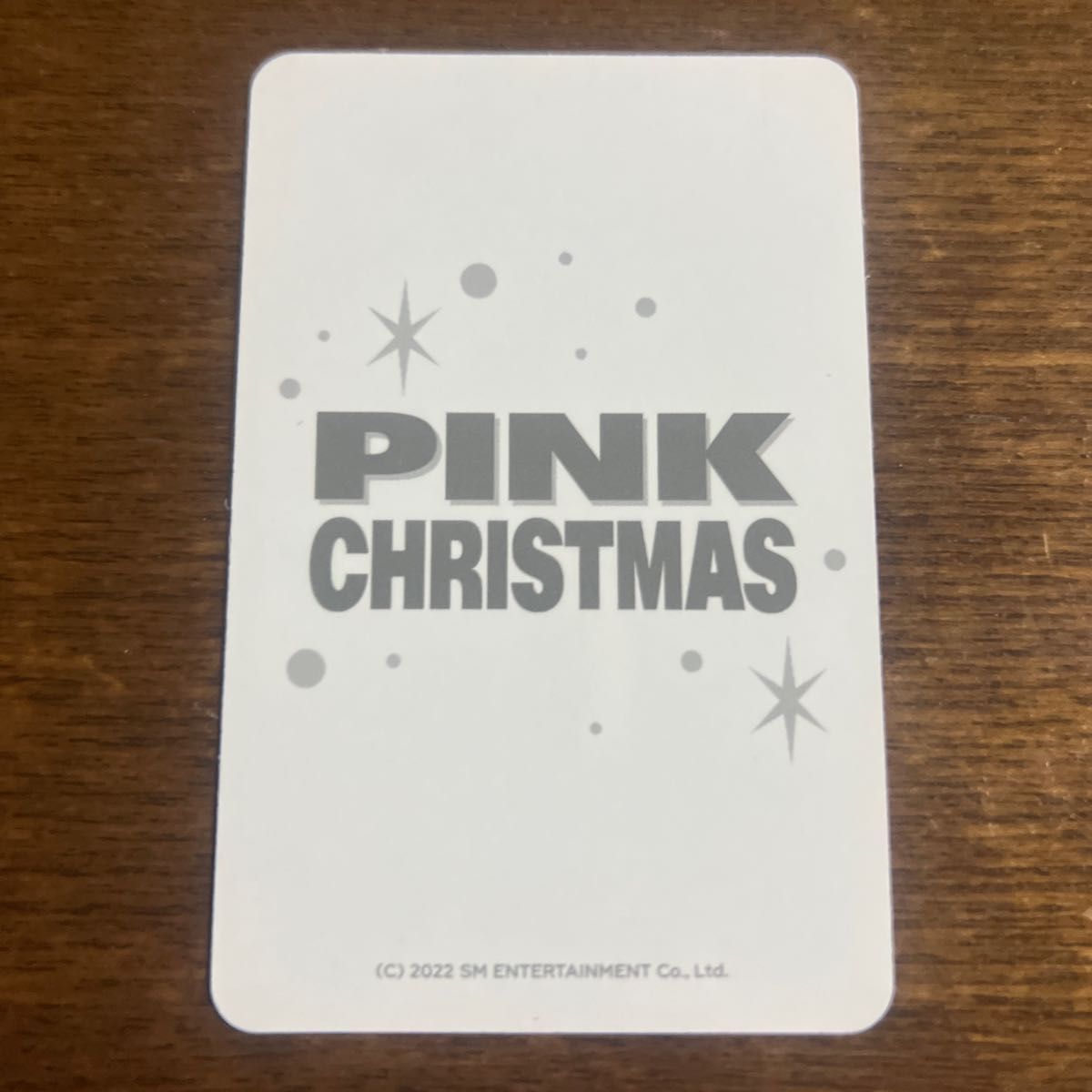 SUPER JUNIOR イトゥク 2022 PINK CHRISTMAS トレカ