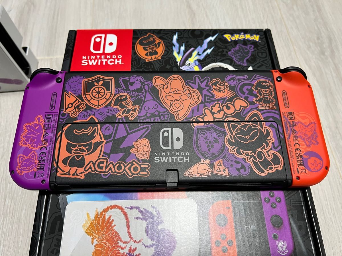 Nintendo Switch(有機ELモデル) スカーレット・バイオレット Nintendo Switch(有機ELモデル) スカーレット・バイオレット
