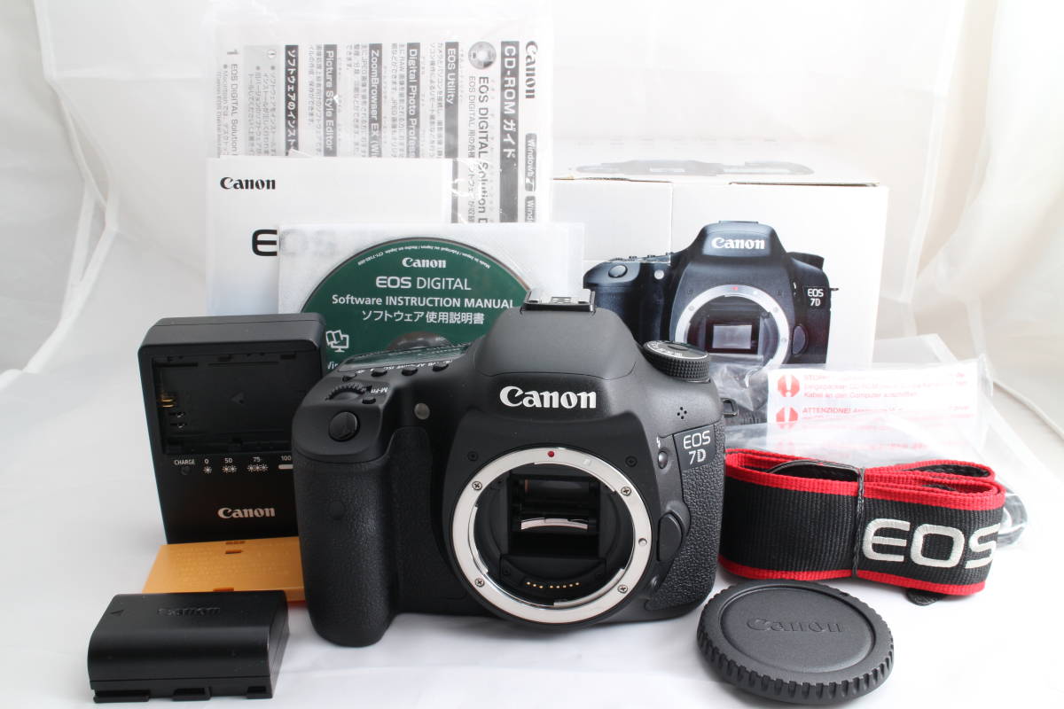 ★極上品★ Canon キャノン デジタル一眼レフカメラ EOS 7D ボディ #6174