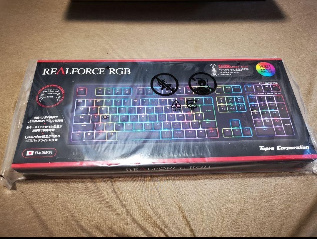 新品未開封】Realforce キーボード RGB R2A-JP4G | www.jarussi.com.br