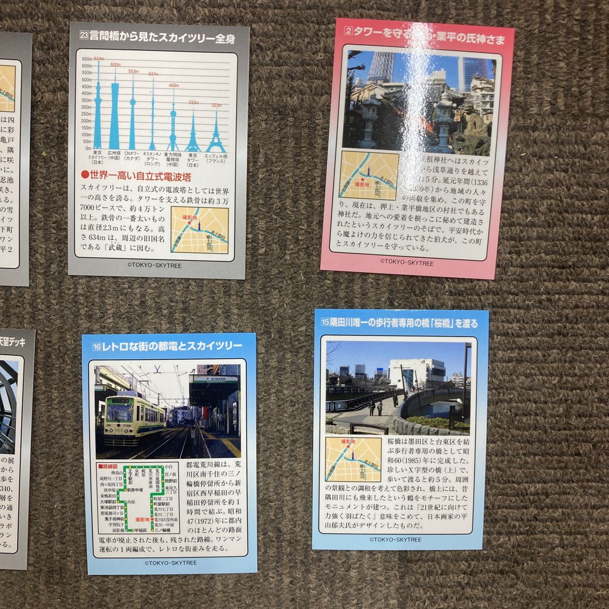【中古品】東京スカイツリー開業記念カード　縦