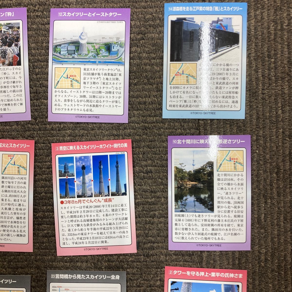 【中古品】東京スカイツリー開業記念カード　縦
