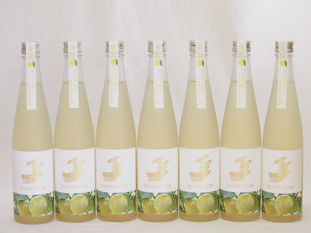 7本セット(金鯱日本酒ブレンド 知多半島のベルガモットオレンジ酒(愛知県)) 500ml×7本