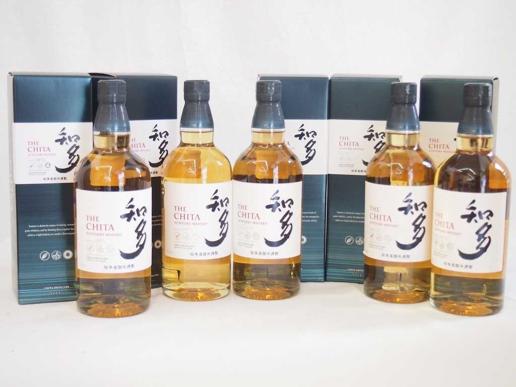 5本セット ギフトボックス付 知多蒸留所謹製 知多 サントリー