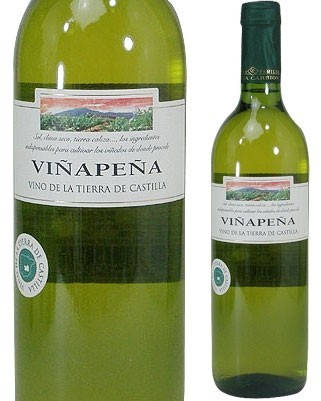 【 5本セット】ヴィーニャ・ペーニャ 白ワイン（スペイン）750ｍｌ_画像1