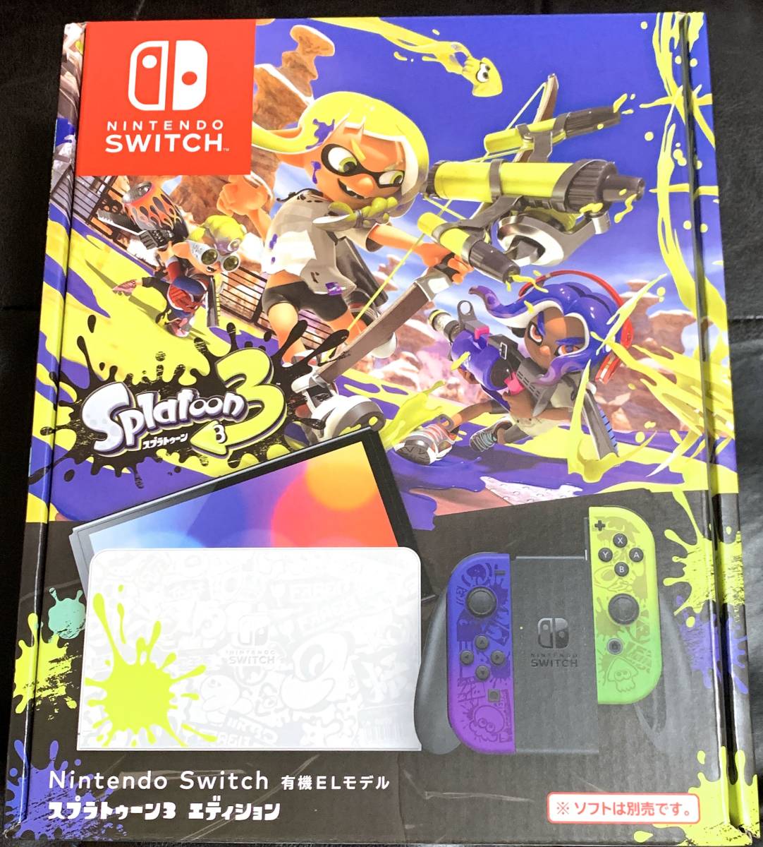 ■新品未開封/送料無料■Nintendo Switch 有機ELモデル スプラトゥーン3 エディション ニンテンドースイッチ_画像1