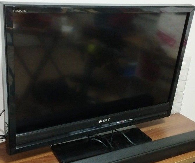 SONY 32型液晶テレビ BRAVIA リモコン＆取扱説明書無し  B-CASカード付き