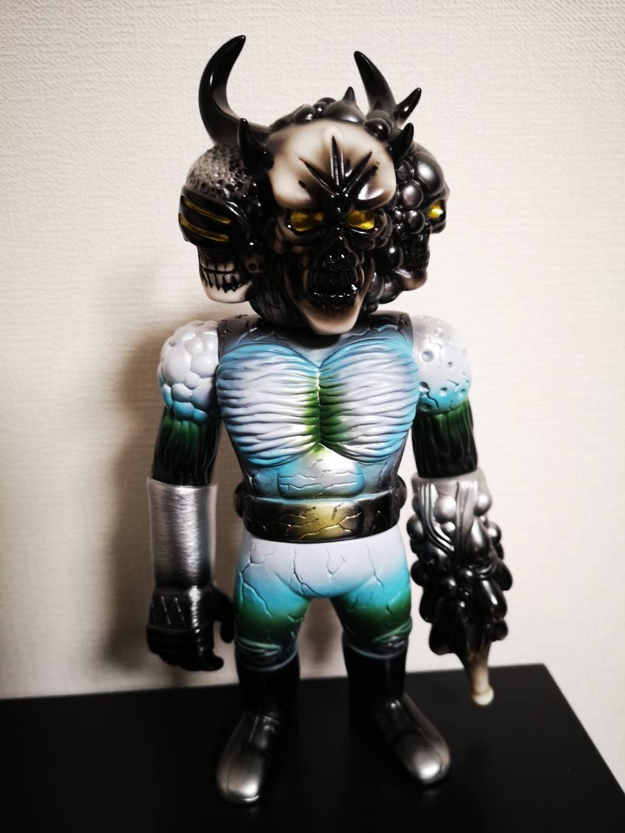 REAL HEAD SKULL TOYS ドクロックスマン ソフビ 黒成型 リアル REAL HEAD SKULL TOYS ドクロックスマン ソフビ 黒成型 リアル