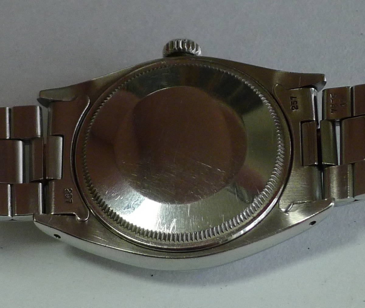  free shipping *ROLEX / Rolex * Air King * Date REF.5700 SS case self-winding watch men's * size *