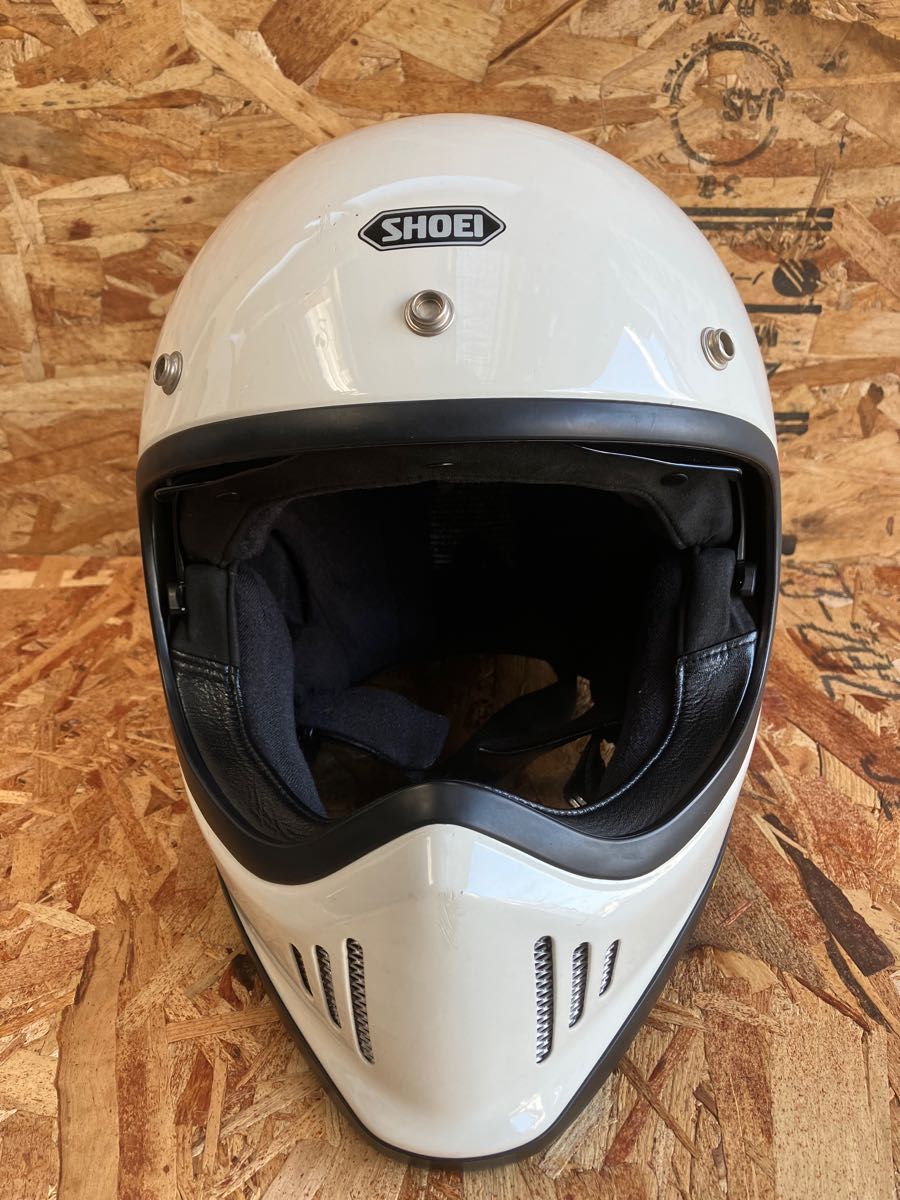 SHOEI EX-ZERO サイズM バイザー付き 新作の予約販売も dvap.uach.cl