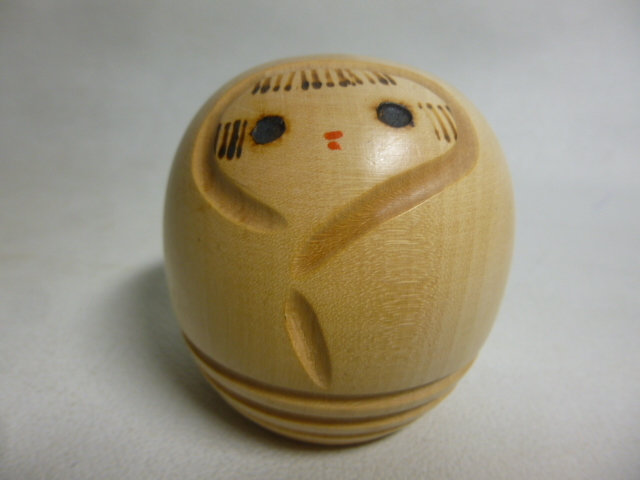 ヤフオク! - 伝統こけし 村上けん一 雪ン子 高さ約6cm/ 伝統こけし...