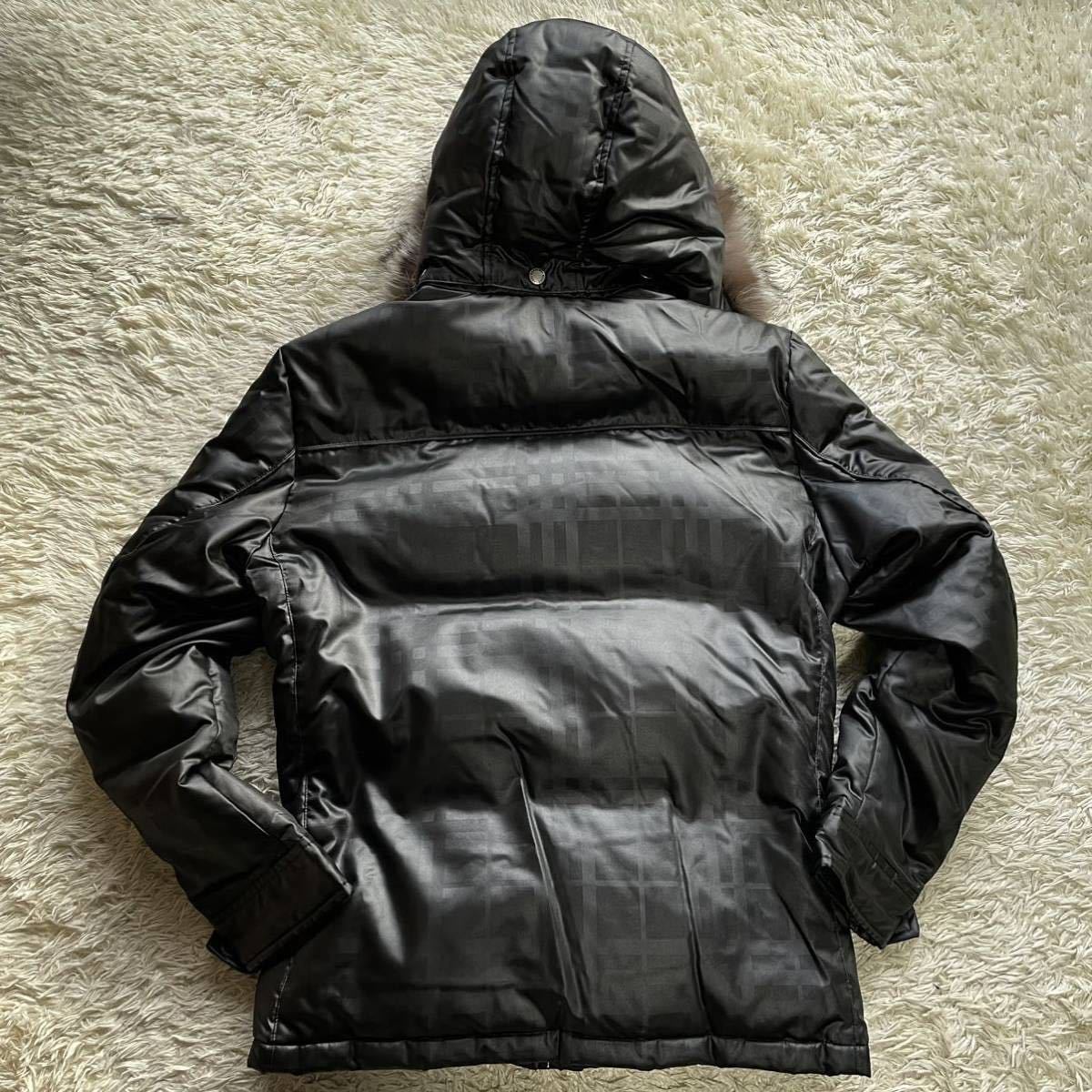 最大66%オフ! 新品 同様 BURBERRY BLACK LABEL 限定 ファー付 最高級
