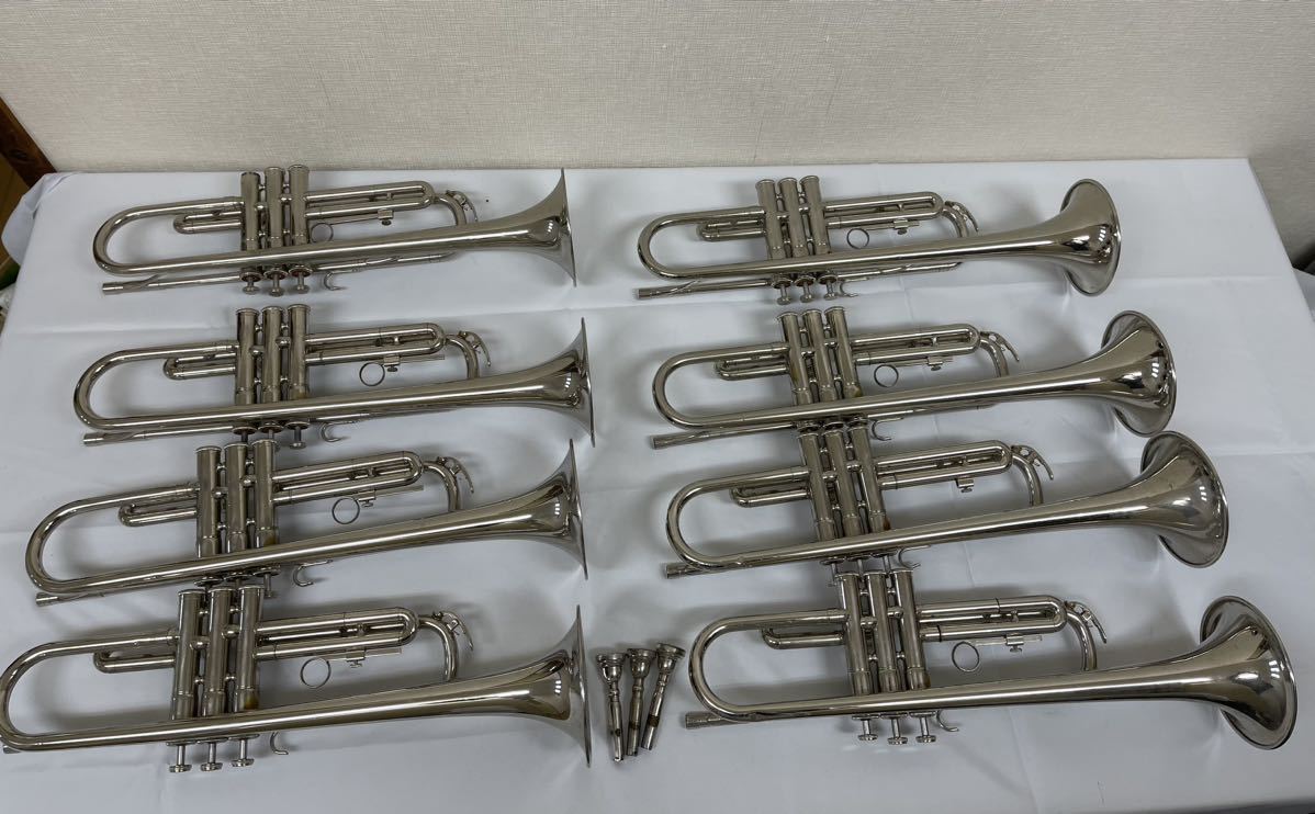 1円〜YAMAHA YTR-136 トランペット 8点まとめ ソフトケース付き