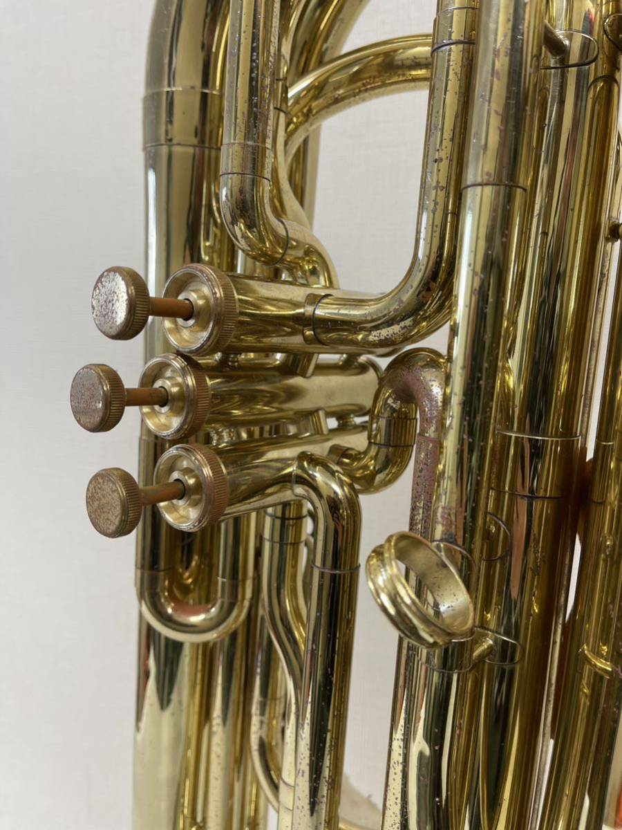 1円〜ヤマハ YAMAHA B♭チューバ フロントアクション YBB-103 ケース