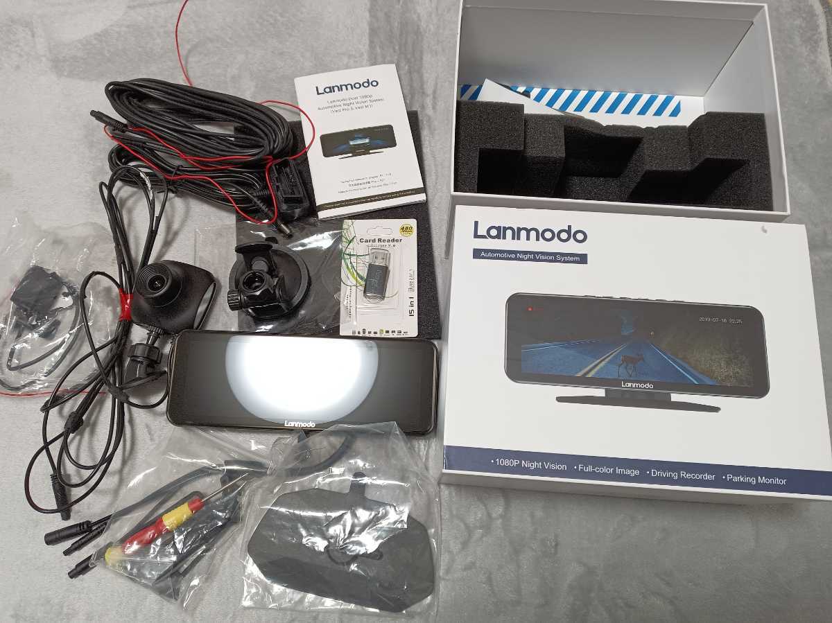 大人気 希少 ナイトビジョン ランモード M1 Lanmodo リアカメラ 128G