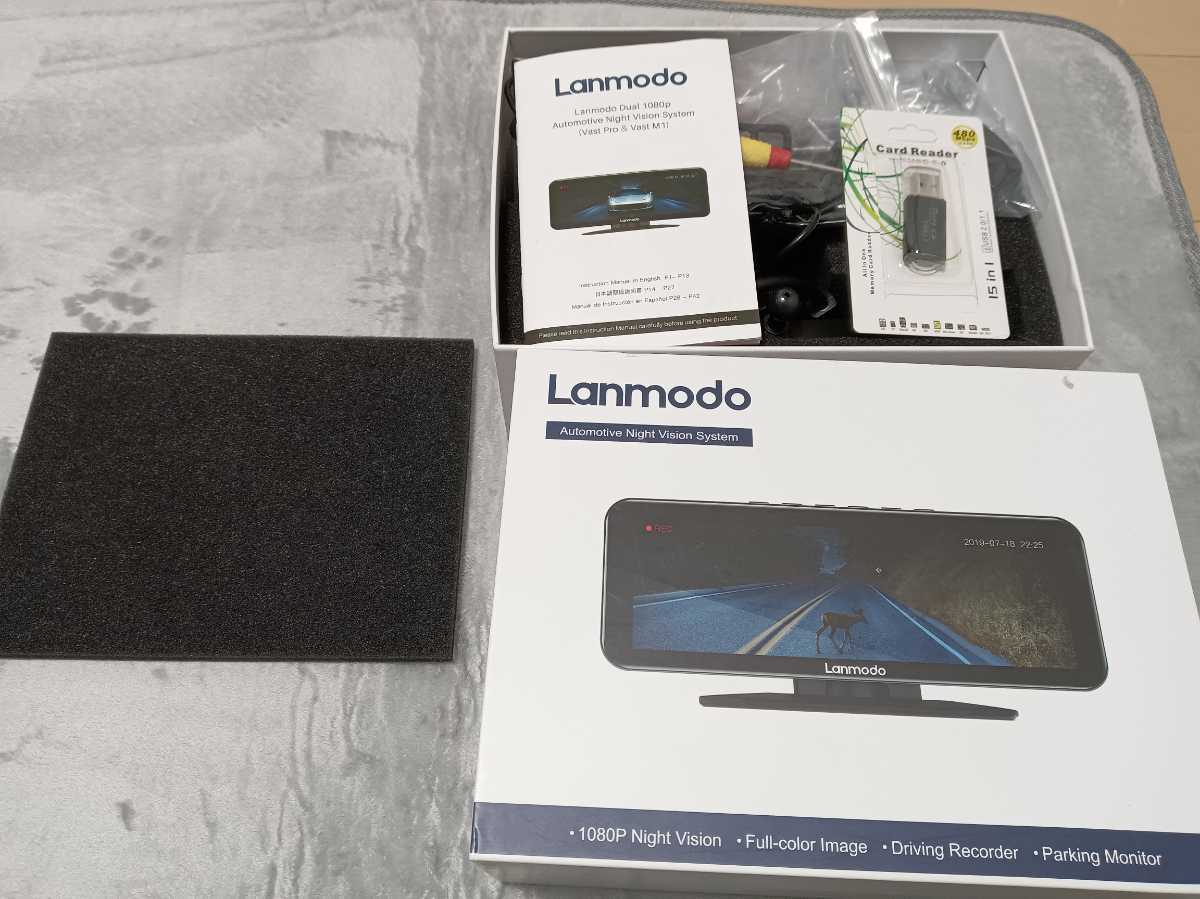 大人気 希少 ナイトビジョン ランモード M1 Lanmodo リアカメラ 128G