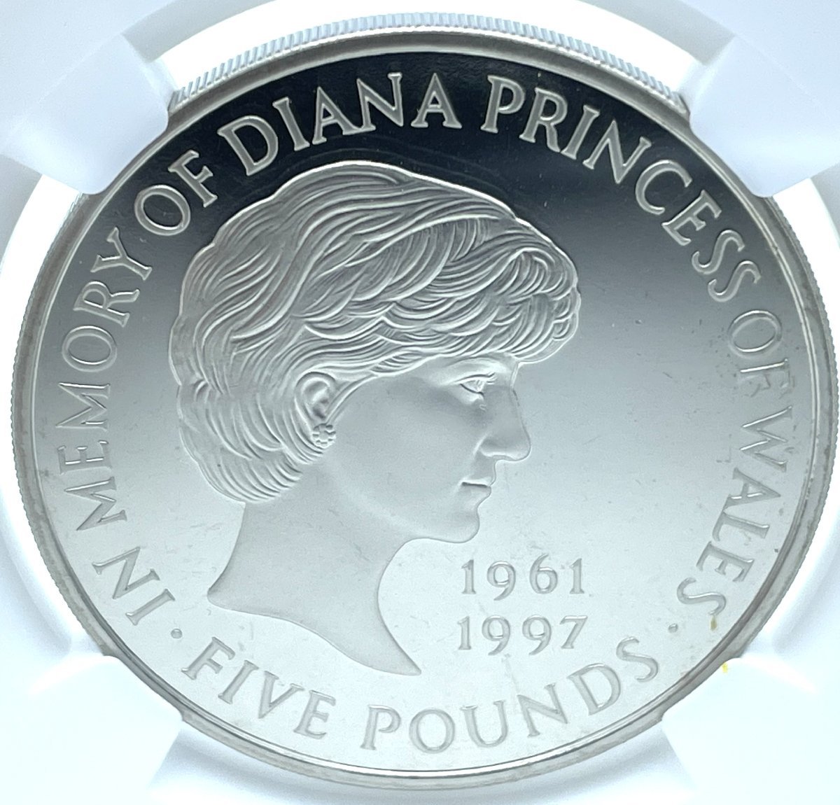 1999年 イギリス ダイアナ妃追悼 5ポンド プルーフ銀貨 (29) 【2022年