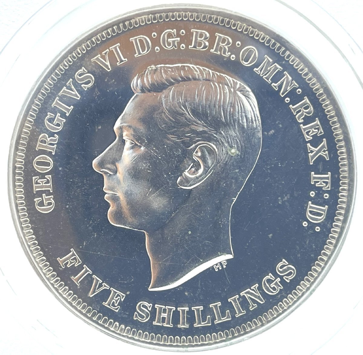 1951年 イギリス 英国際記念 クラウン銀貨 ジョージ６世 PCGS PL64