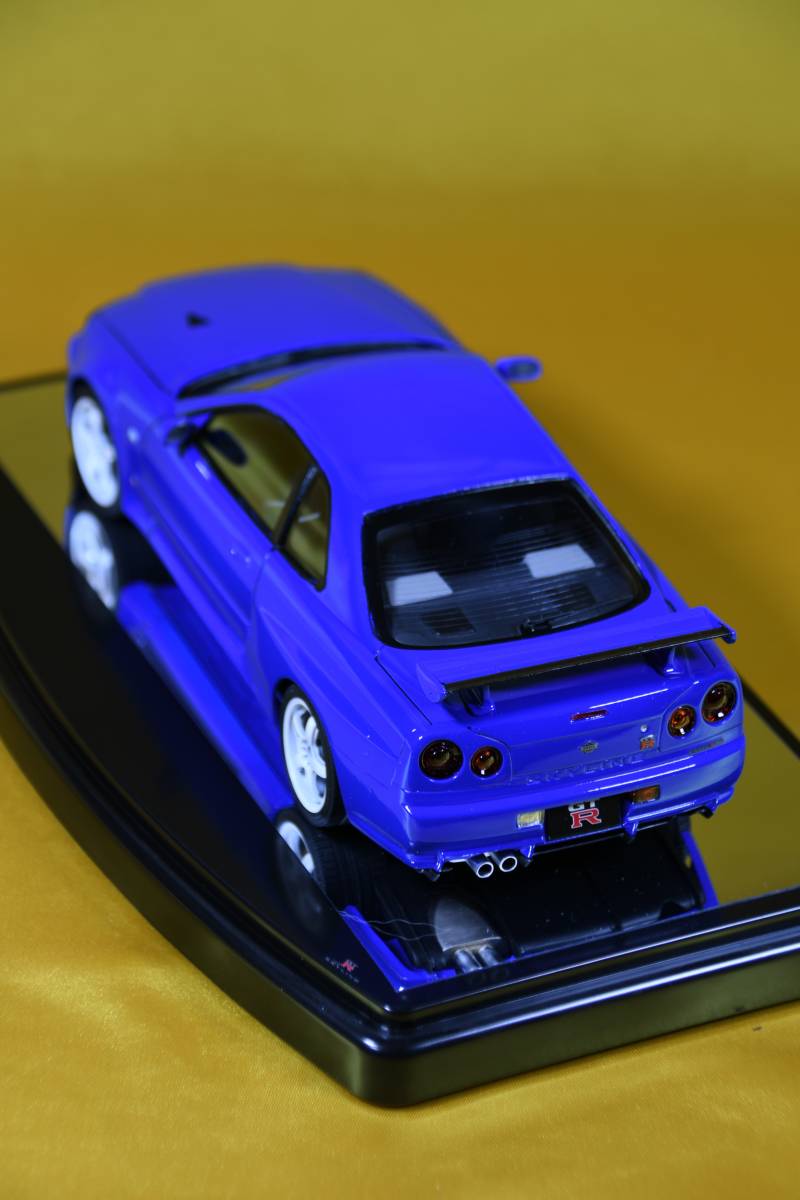 * interior . how? * Tamiya 1/24 Nissan Skyline GT-R R34 V=specⅡ one-off finished model 