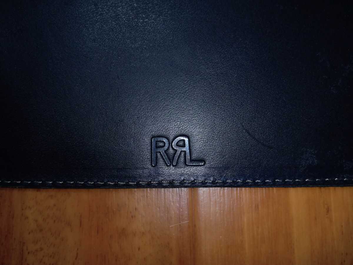 廃番 新品 RRL Limited Edition コンチョ ロング ウォレット ブラック
