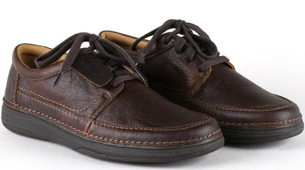 送料無料 CLARKS 29cm アクティブエアー レースアップ ビジネス スニーカー ダークブラウン ブーツ レザー ローファー オフィス XXX15