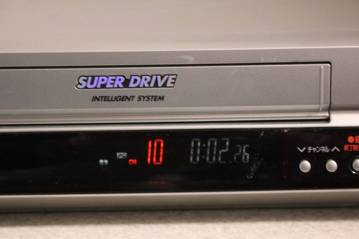 Panasonic パナソニック VHS ビデオデッキ NV-HX11 再生確認済み 現状品の画像4