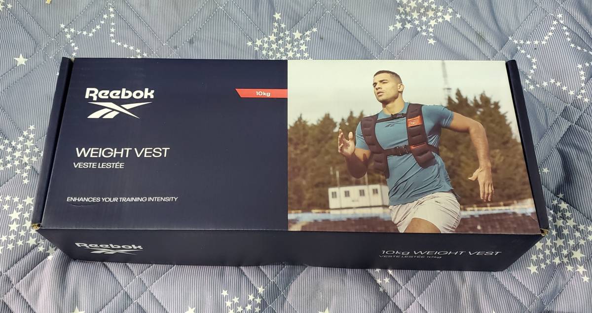 美品 Reebok WEIGHT VEST 10kg リーボック ウェイトベスト トレーニング用品の画像7