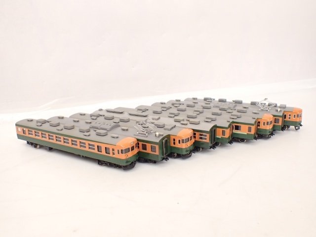 HOゲージ鉄道模型 カツミ製 国鉄165系5両セット 鉄道模型