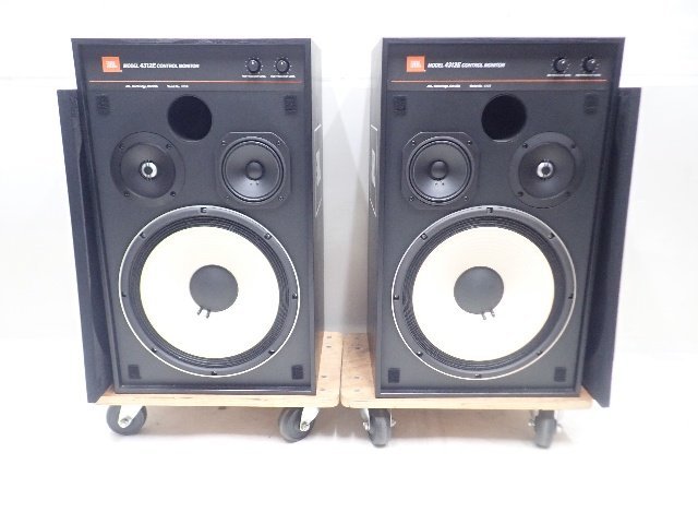 JBL 4312E BK スタジオモニタースピーカーペア-