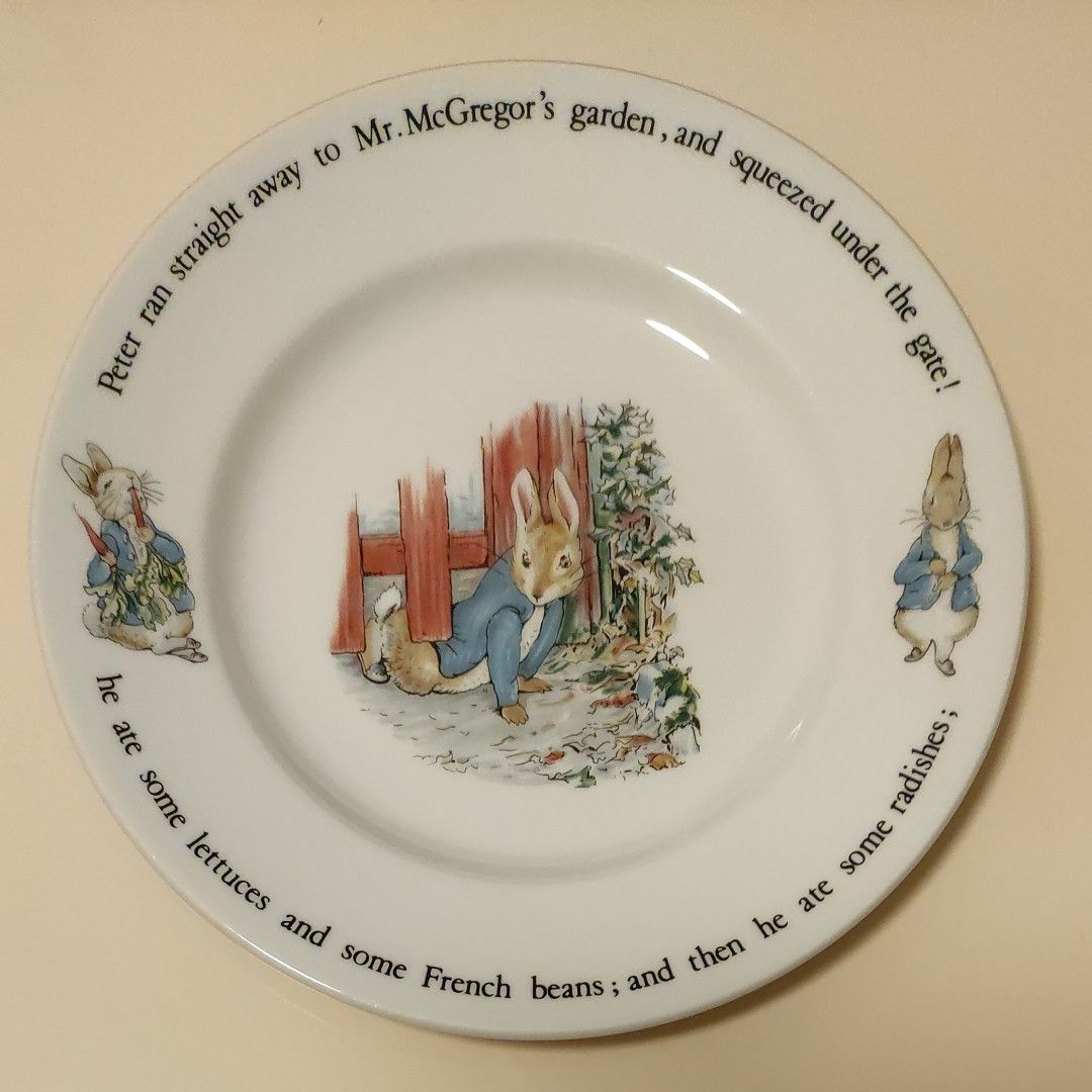 WEDGWOOD ピーターラビット made in ENGLAND　中古