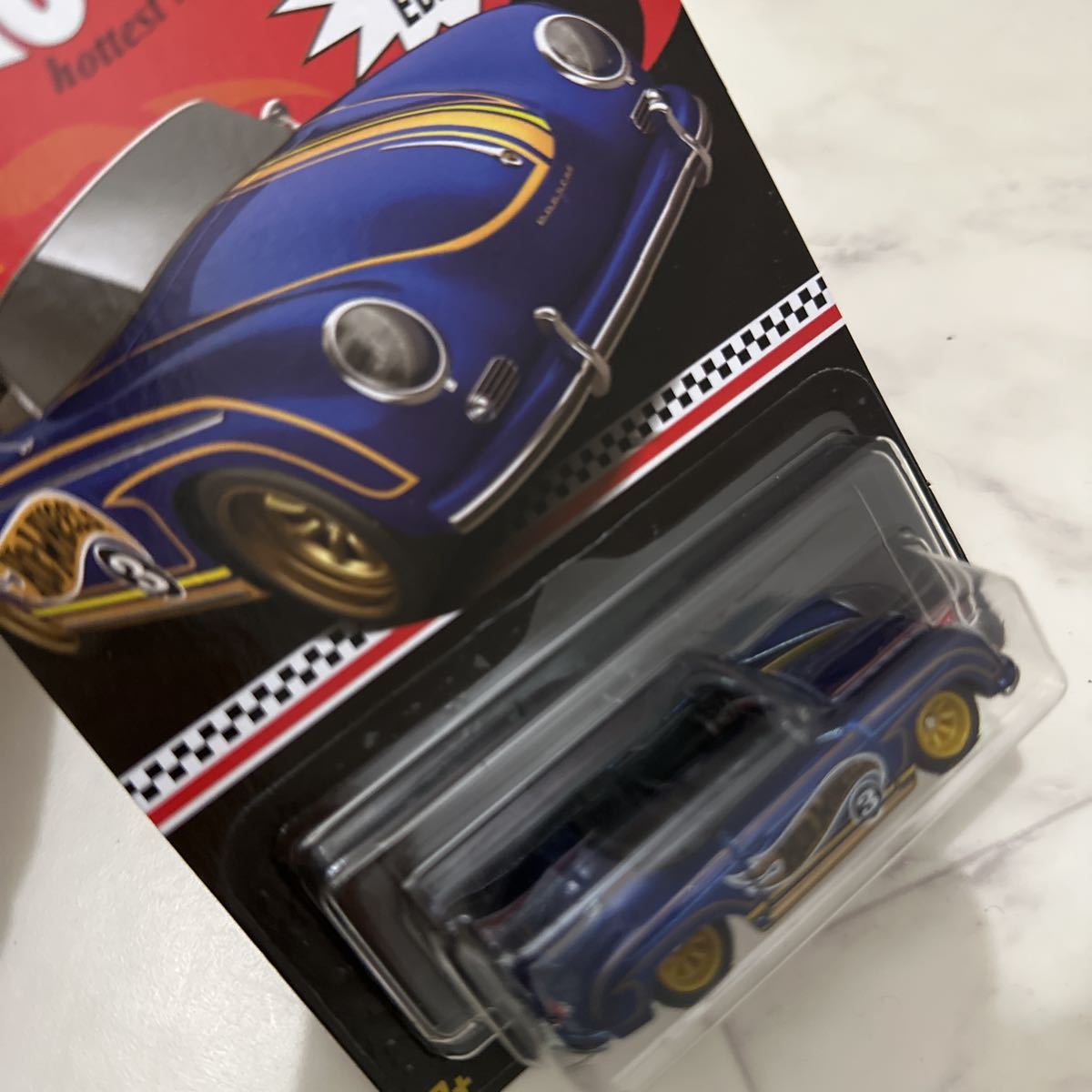 即発送 ホットウィール ポルシェ356 スピードスター HW HotWheels コレクターエディション RLC Porsche 356 speedstar キャンペーン 非売品_画像5