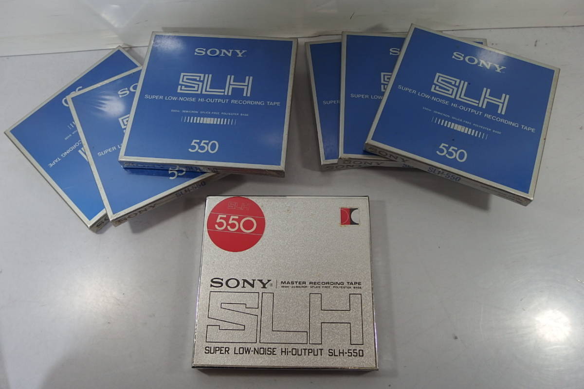 SONY ソニー SLH-550 6枚セット オープンリールテープ 送料無料 - 通販