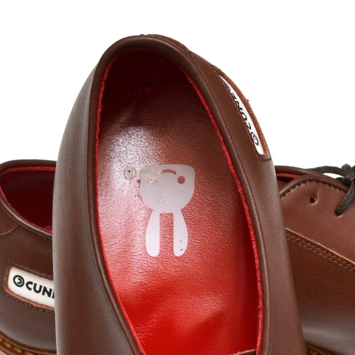 25%OFF】 レザー フェイスポストマンシューズ キューン CUNE 未使用