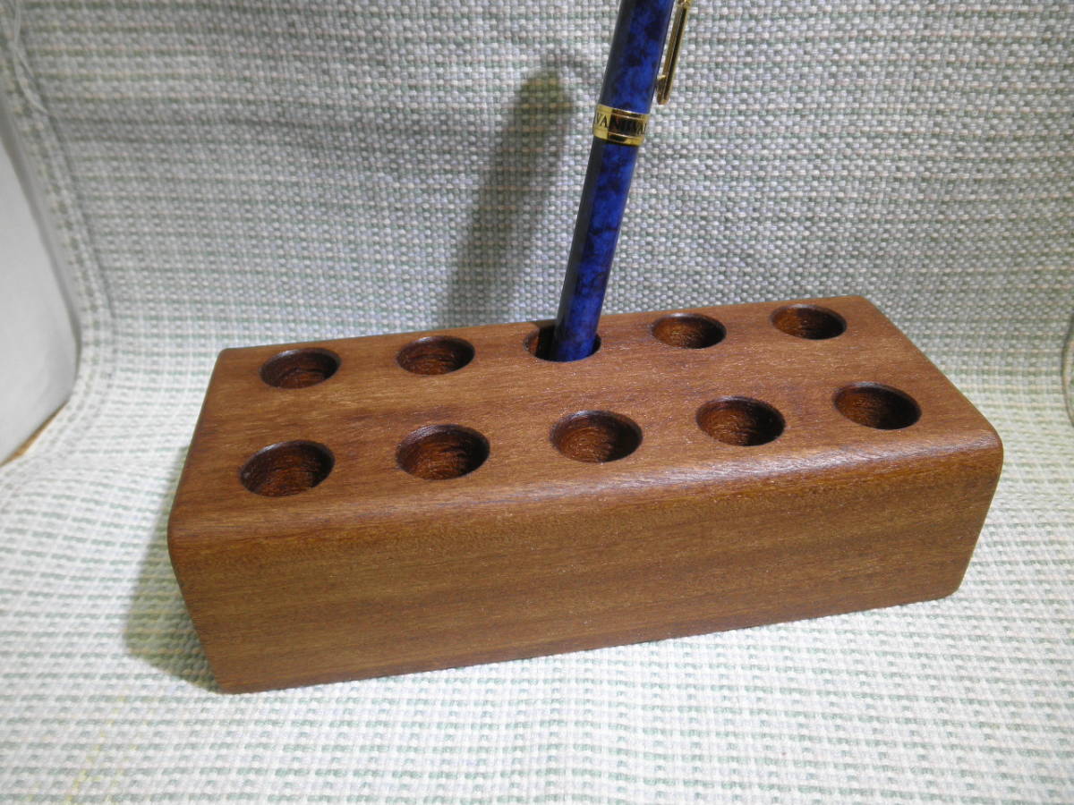 * natural tree asamela pen stand 16 millimeter hole 10ps.@ extra-large *