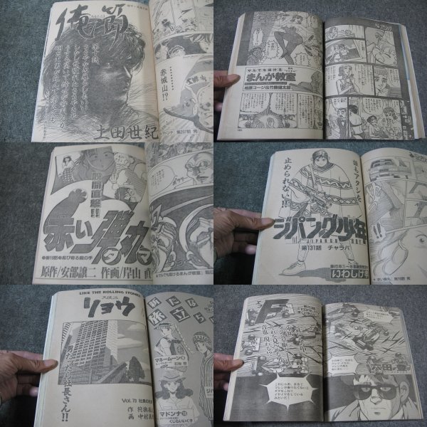 FSLe1991/03/11: Big Comic * Spirits /.../.. Naoki / flower . Akira / three . silver / Sakura .../ star . mochi ./ whale ..../ earth rice field century 