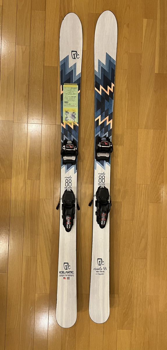 icelantic アイスランティック 162㎝ オーバーホール済み ワックス