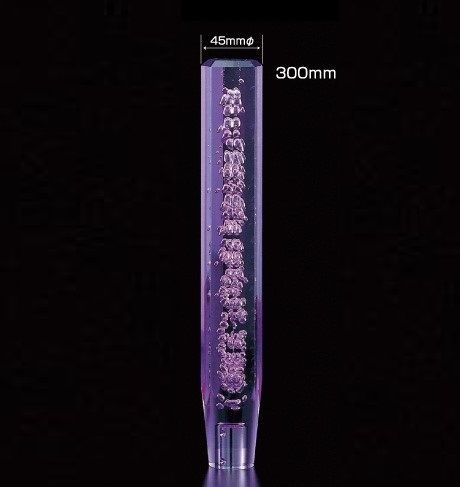  shift knob crystal foam purple ( purple ) length 300mm 12×1.25 truck 