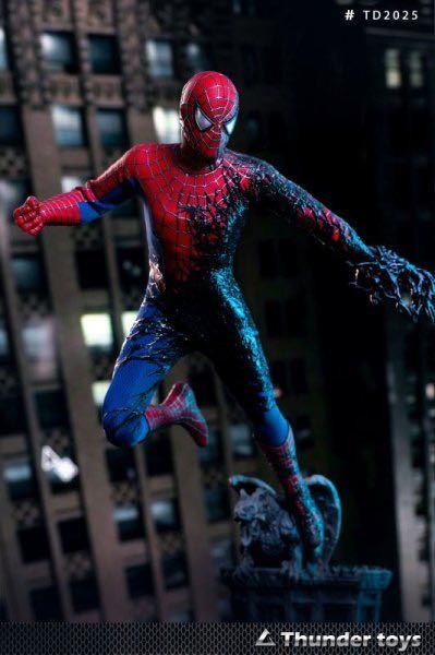 サム・ライミ版 スパイダーマン ヴェノム寄生 ホットトイズ系