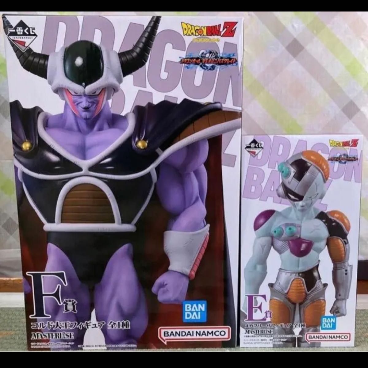 消費税無し ドラゴンボール 一番くじ E賞メガフリーザ F賞コルド大王