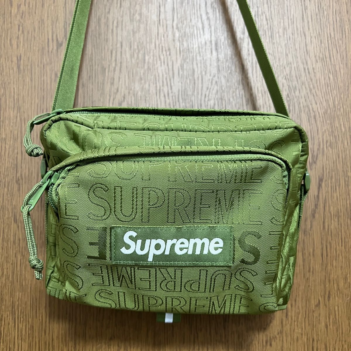 Supreme 19ss Supreme Shoulder Bag Olive シュプリーム ショルダー