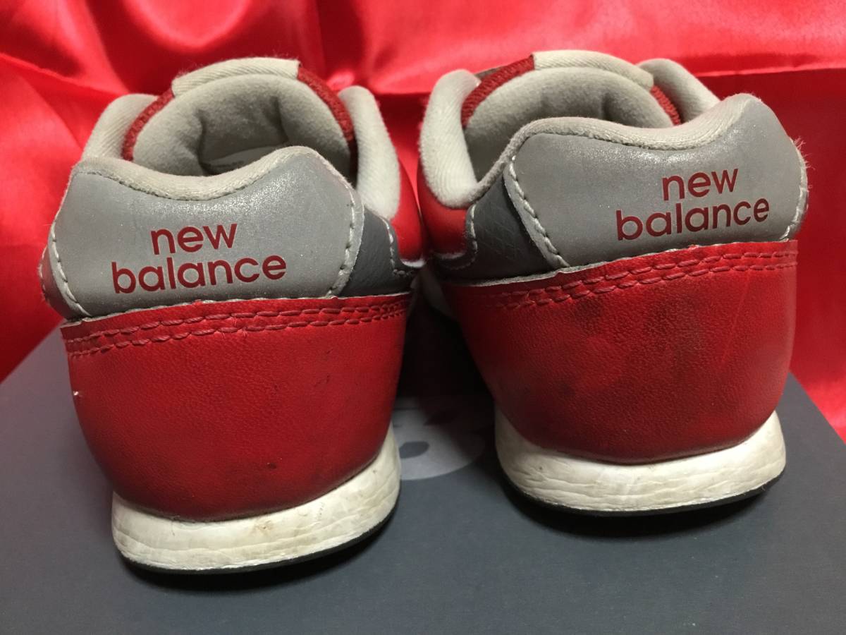 * New balance new balance for children 996 red ( leather )13.5.used